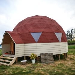Alojamiento en Cabaña Domo más Tinajas / Cholchol-Araucania