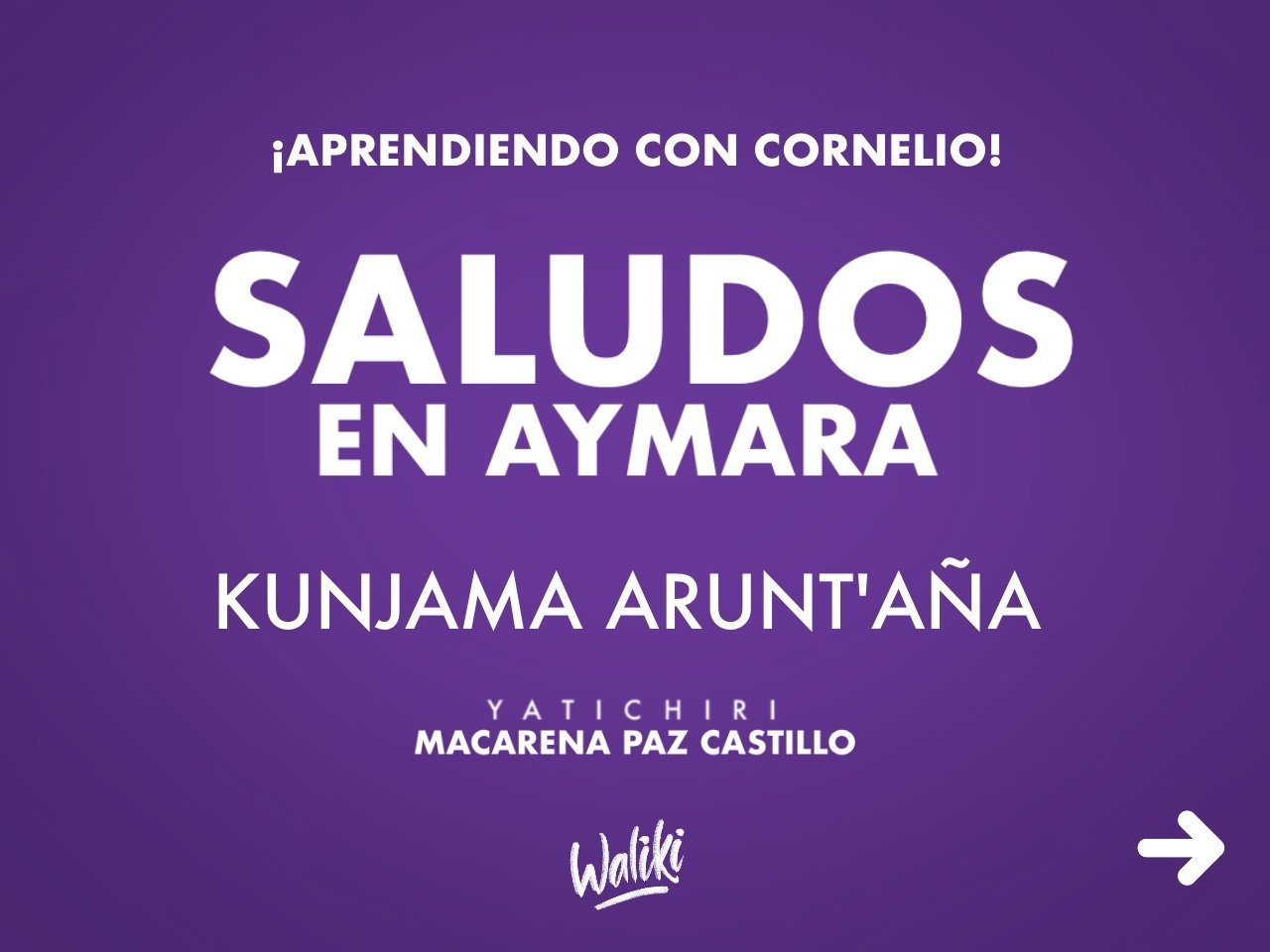 Curso idioma Aymara - Imagen 4