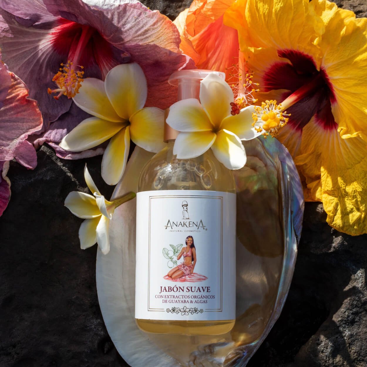 Jabón Suave Anakena Con Extractos Naturales 250ml - Imagen 2