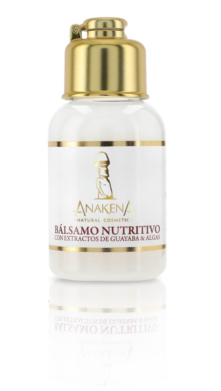 Pack 35ml Anakena Balsamo Y Shampoo Nutritivo con extractos de guayaba y algas - Imagen 3