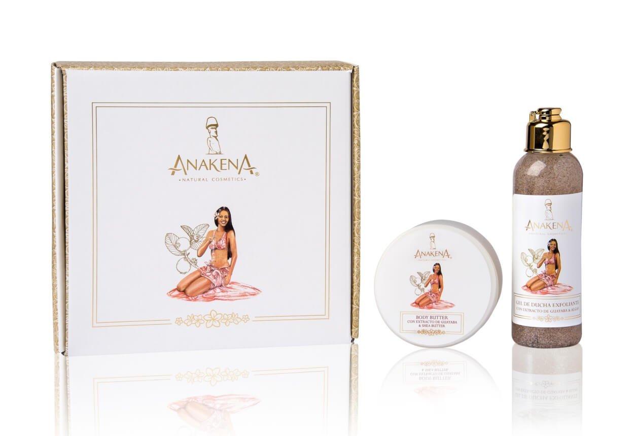 Pack Anakena Gel exfoliante De Ducha 150 Ml y Body Butter 100ml - Imagen 2