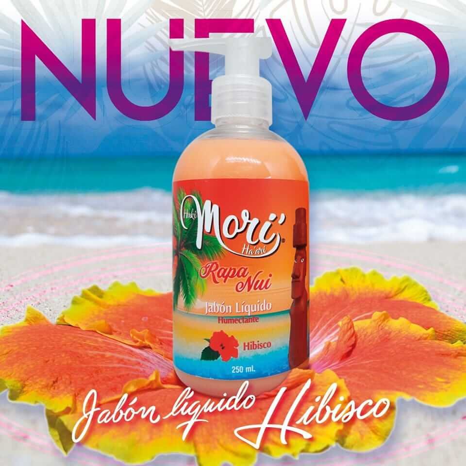 Jabón Liquido humectante Hibisco Mori Rapa Nui 110ml