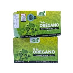 Infusión de orégano Aymara / caja con 20 bolsitas de Té