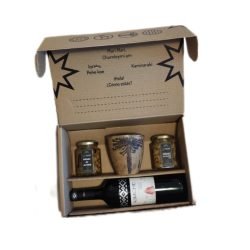 Box Celebremos con Pewen y Vino Cabernet Sauvignon varietal 2022