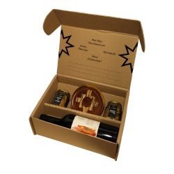 Box Vino Kütral y tabla de snack lickanantay