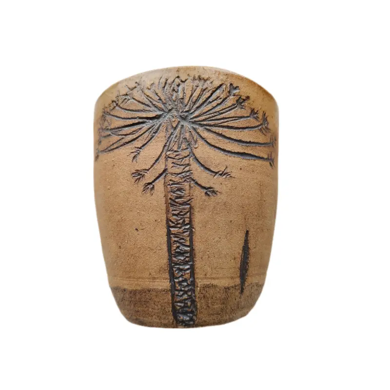 Box Regalo 4 Vasos Rustico Cerámica Pewen - Imagen 5