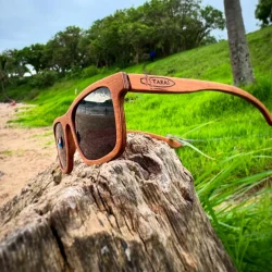 Lente Tarai Rapa nui de madera